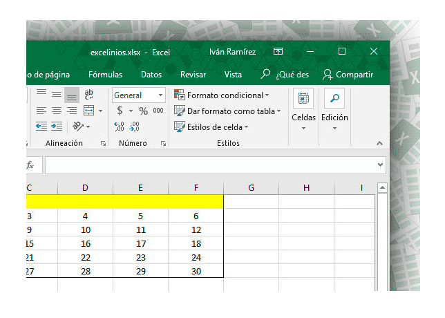 Logo Excel formulas